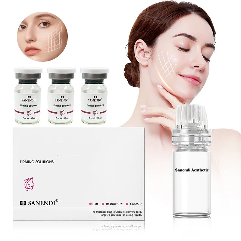 SANENDI MicroInfusion Face Serum Kit – Hyaluronic Acid Anti-Aging