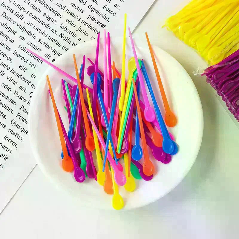100Pcs Perming Needles Hair Roller Plastic Pins Perming Clips Hairdressing Tools Styling Accessories Makeup Eyelash Curler Peaceful Pleasures Health and Wellness
