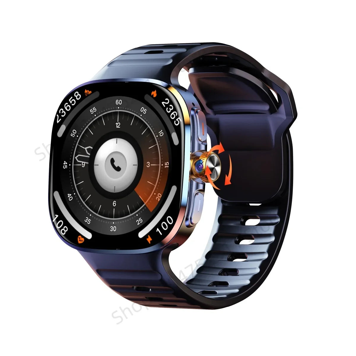 GOLDENSPIKE M99 4G Android Smartwatch – SIM, GPS & 8MP Camera