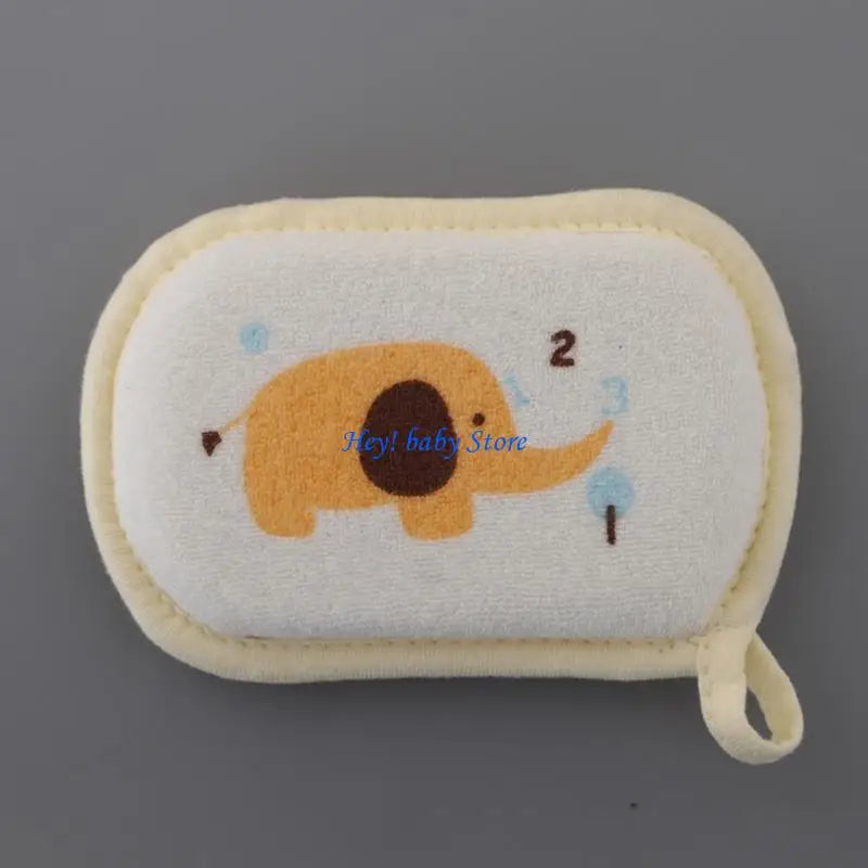 Animal Pattern Baby Bath Sponge – Soft, Safe & Ergonomic