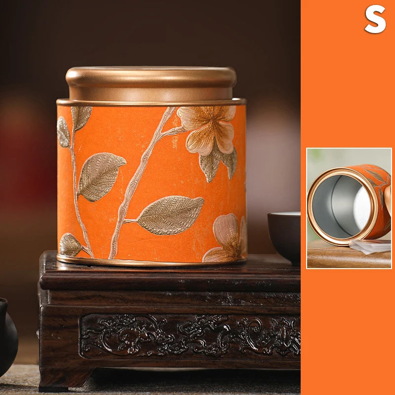 Tinplate Tea Tin Can – Airtight Sealed Storage Canister