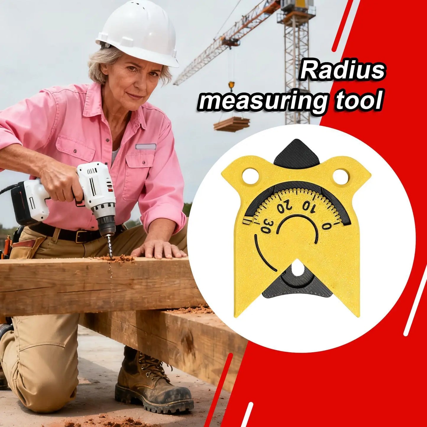 Radius Measuring Gauge | Precision Fillet Contour Tool