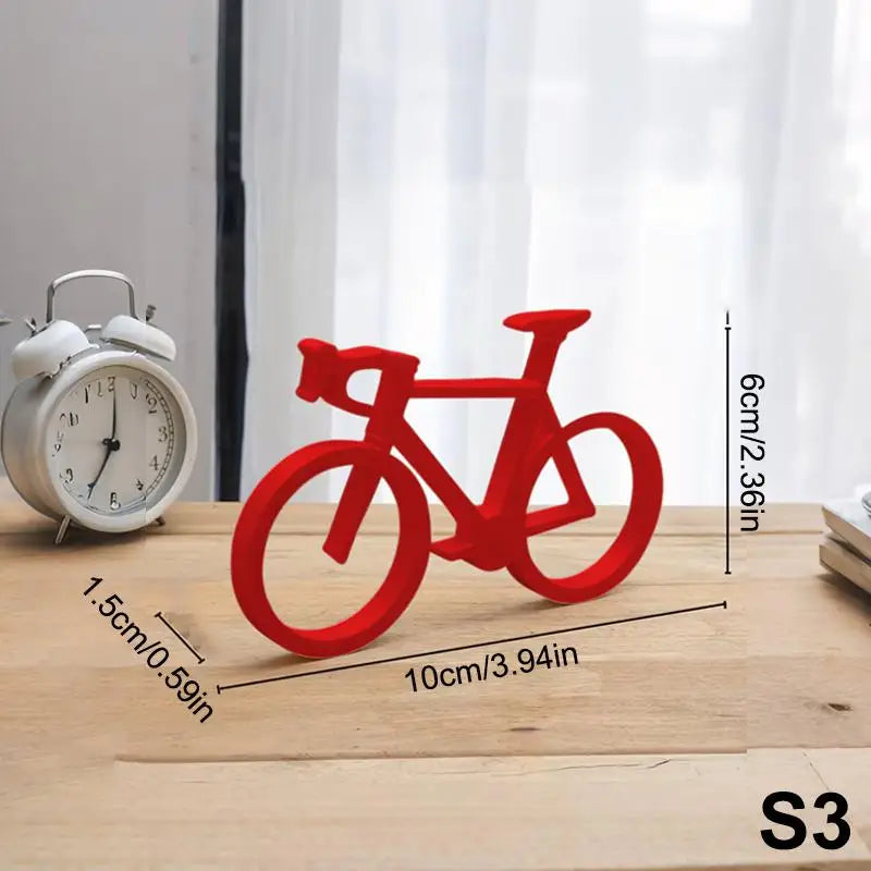 Miniature Bicycle Model 3D Desk Ornament | Home Office Decor
