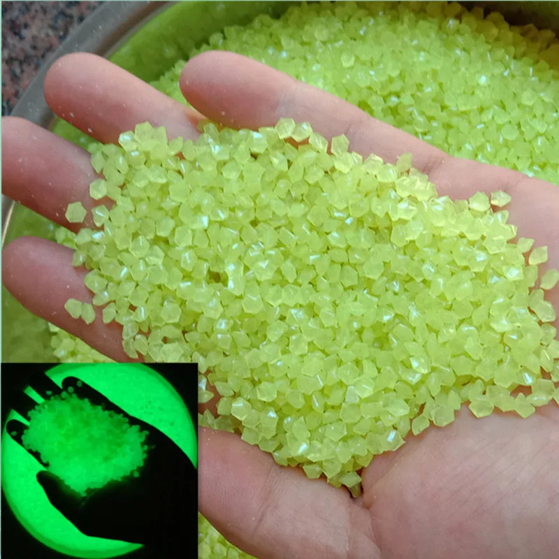 Glow in the Dark Pebbles | Luminous Decorative Rocks & Stones