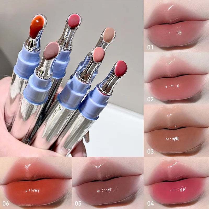 Mirror Watery Lip Gloss – Plumping Jelly Tint & Moisturizer