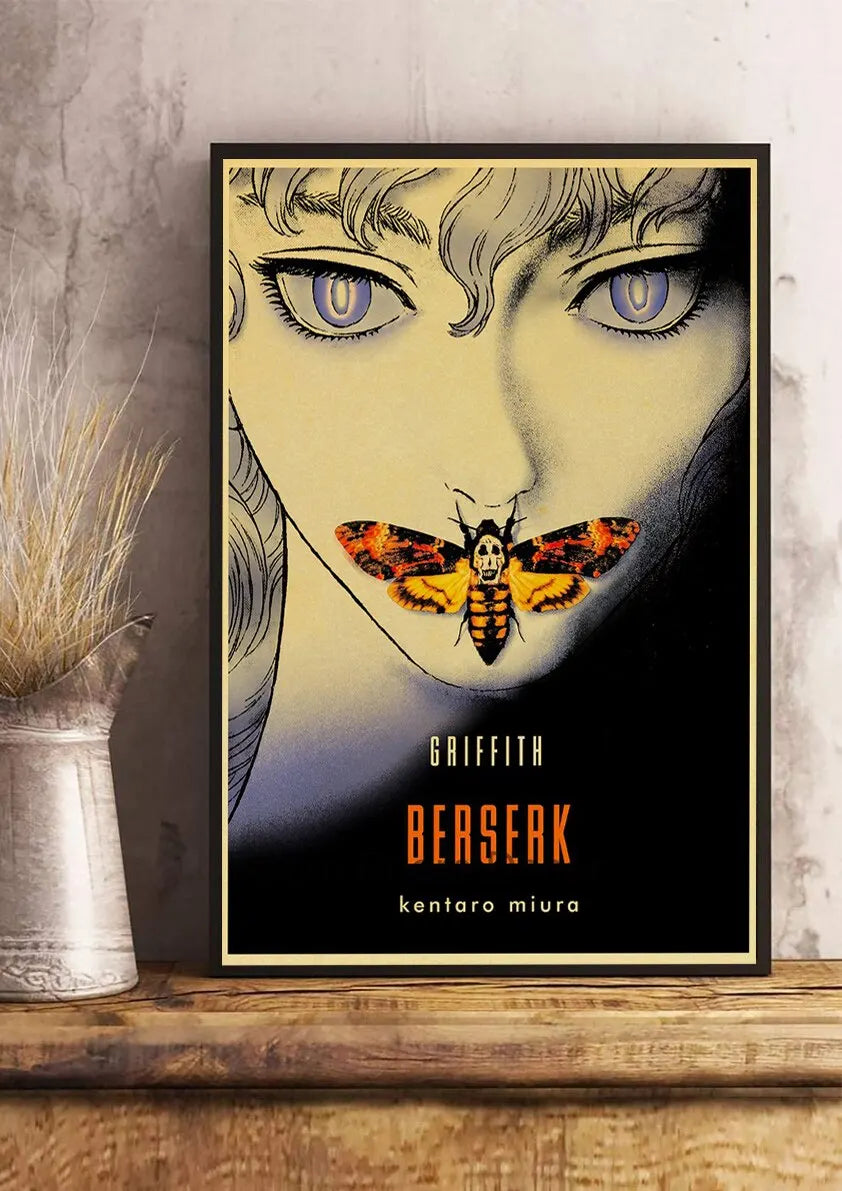 Berserk Anime Canvas Wall Art Retro Poster | Home Décor