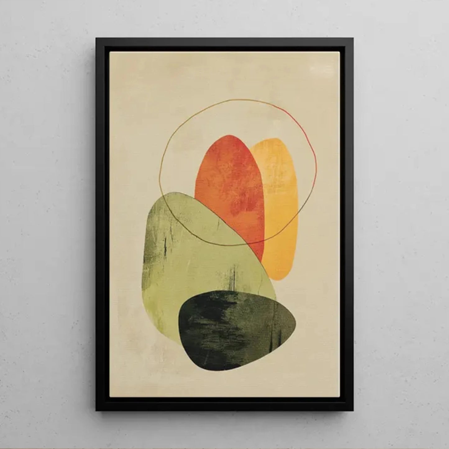 3-Piece Boho Botanical Canvas Wall Art | Tropical Home Decor