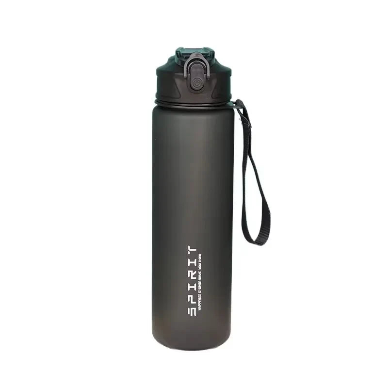 750ml Frosted Water Bottle with Strap – Leak-Proof & BPA-Free