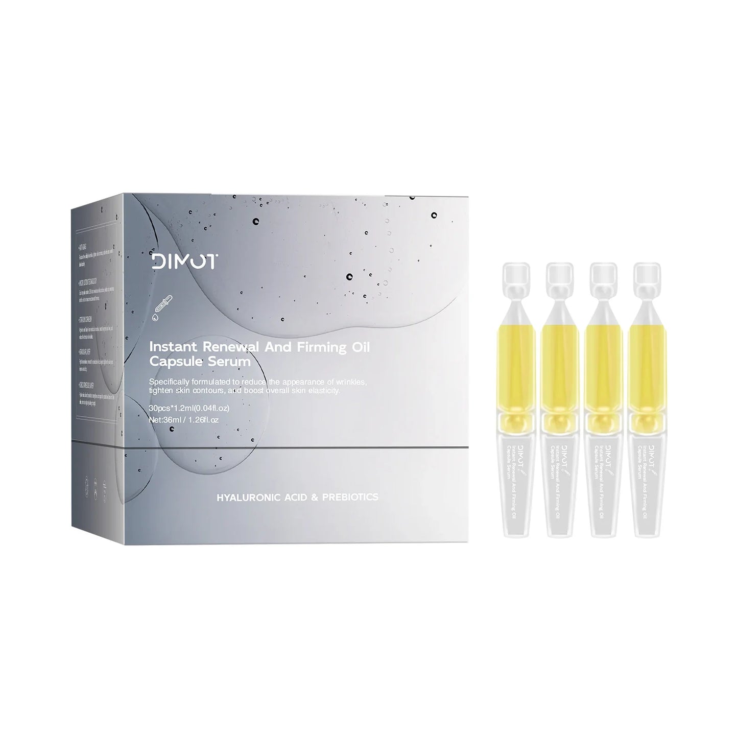 3% Hyaluronic Acid Serum – 30 Vials | Hydrating Face Ampoules