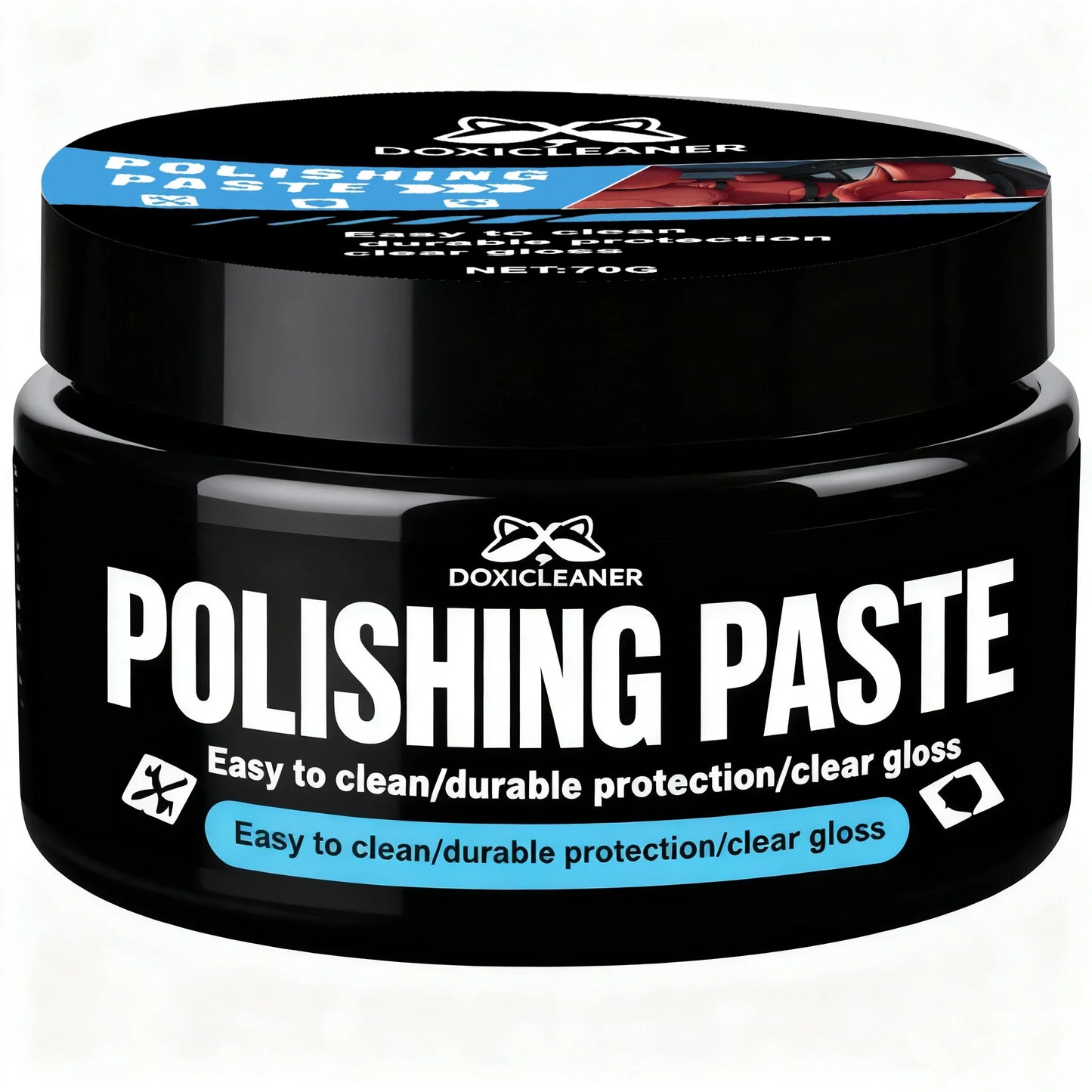 70g Car Plastic Restorer Polish Paste – Bumper, Tire & Trim