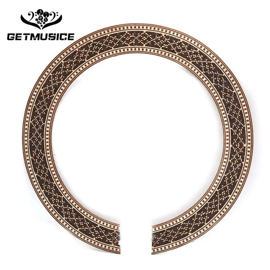Basswood Classical Guitar Mouth Wheel Flower Inner Diameter Wood Peaceful Pleasures Health and Wellness