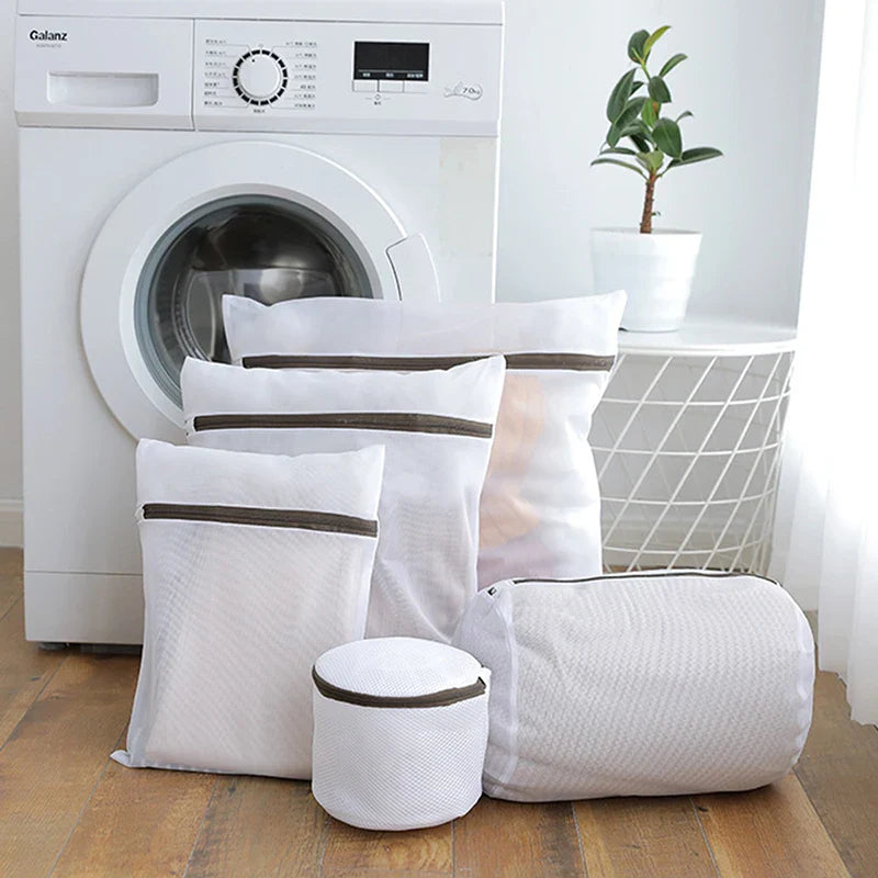 Mesh Laundry & Travel Storage Bags for Clothes – 2/3/5 Pack