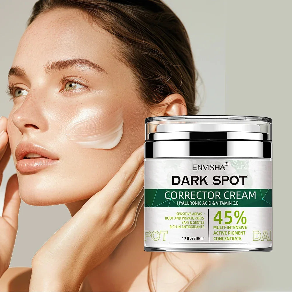 ENVISHA Freckle & Dark Spot Cream – Whitening, Anti-Aging & Brightening Peaceful Pleasures Health and Wellness