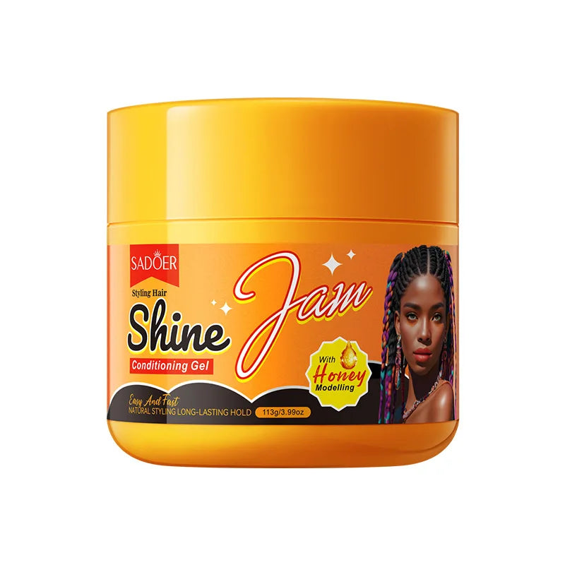 Beeswax & Honey Hair Styling Gel 113g – Non-Sticky Hold