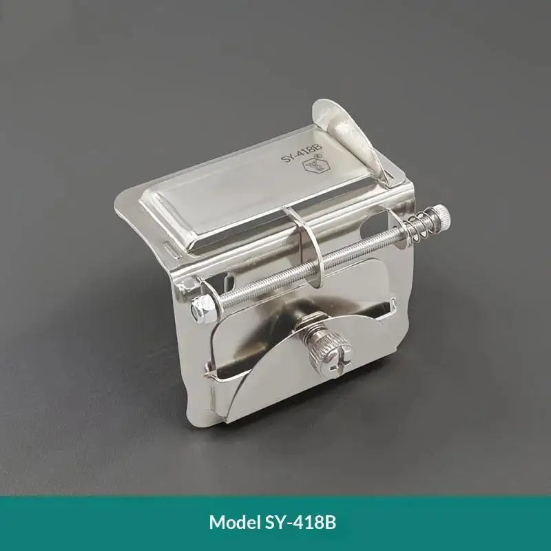 Adjustable Overlock Machine Gauge | Stainless Steel Sewing Guide Sewing Machine Accessory Peaceful Pleasures Health and Wellness B