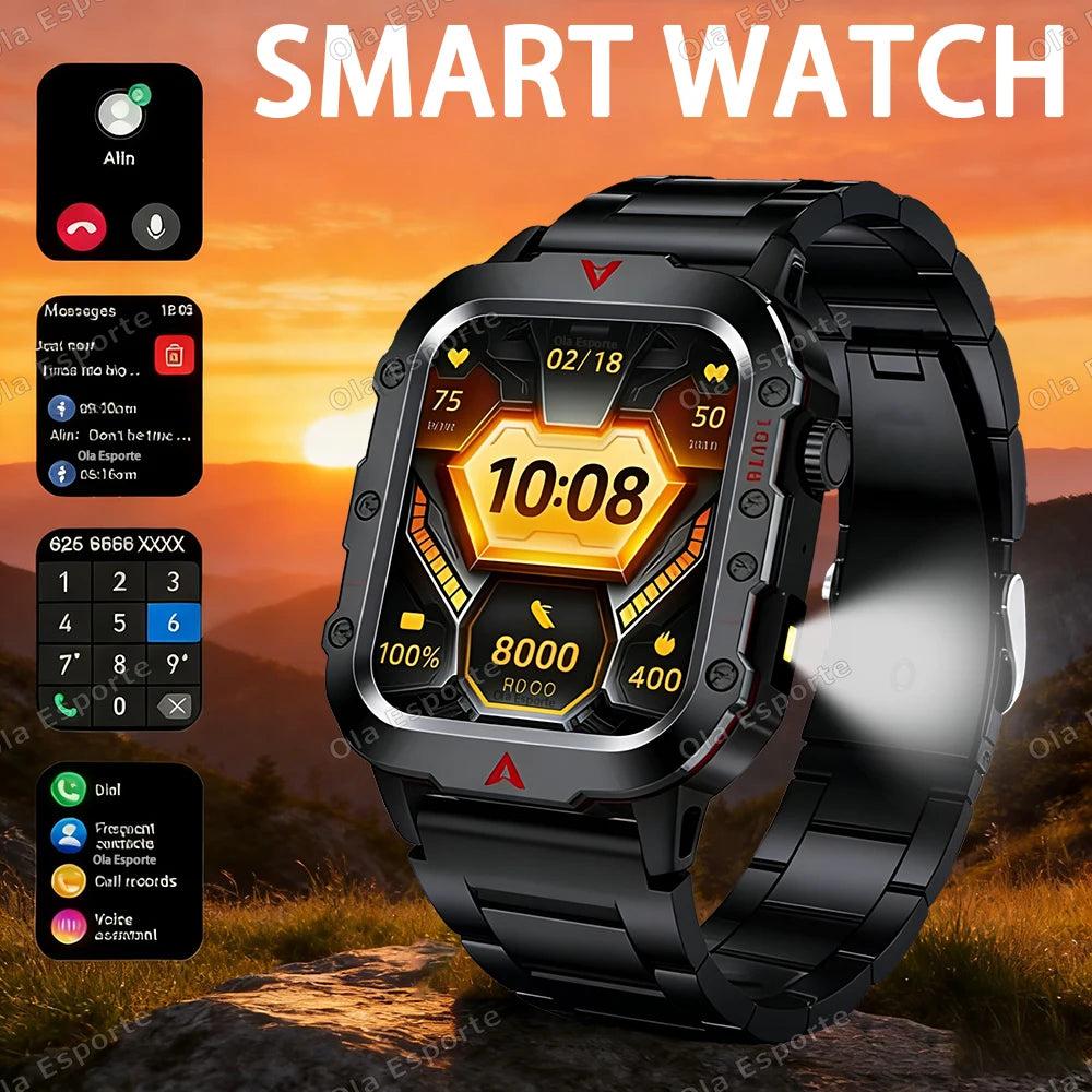 Ola Esporte HT30 Sports Smartwatch – Bluetooth Call & LED Light