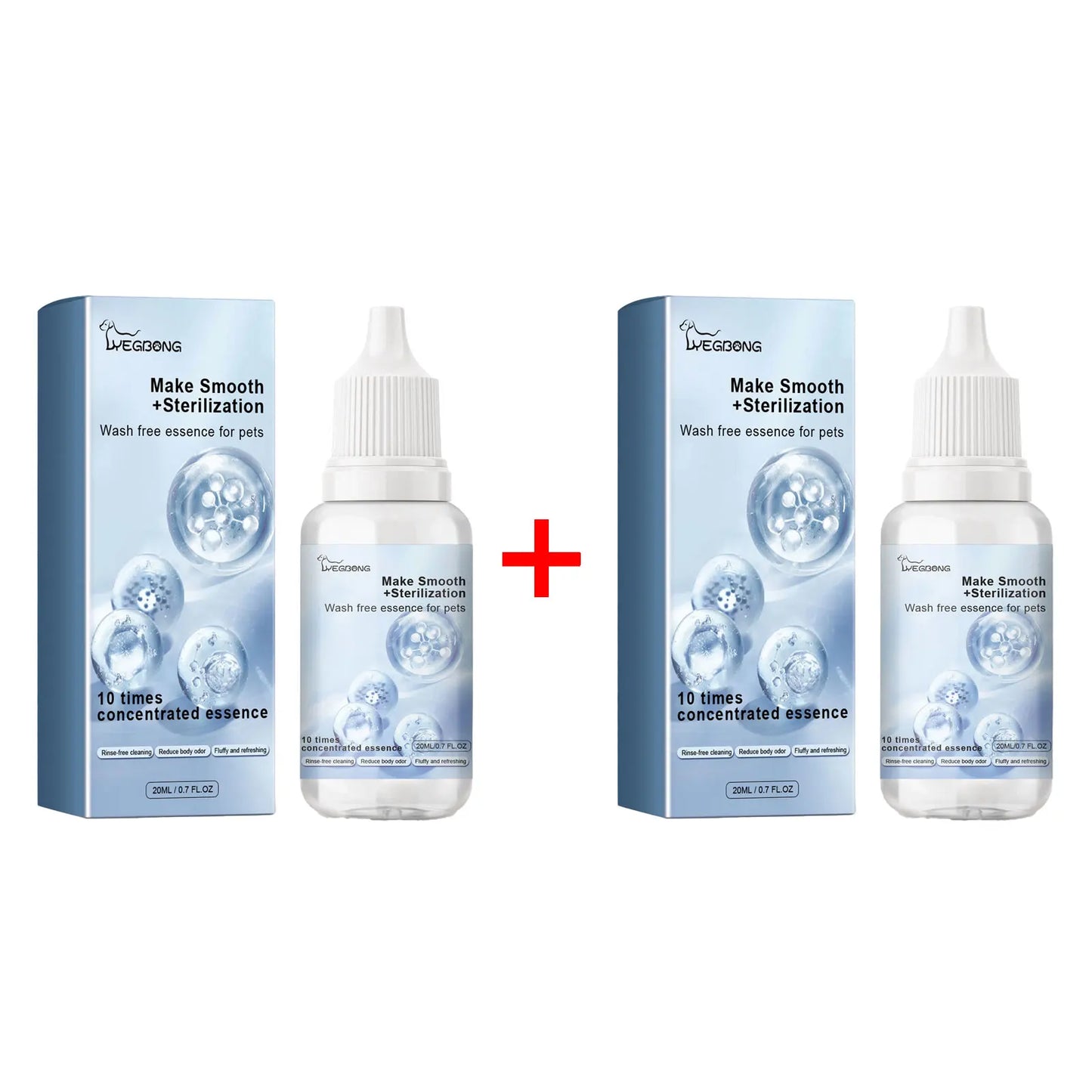 Yegbong No-Rinse Dog Shampoo | Deodorizing & Softening Essence
