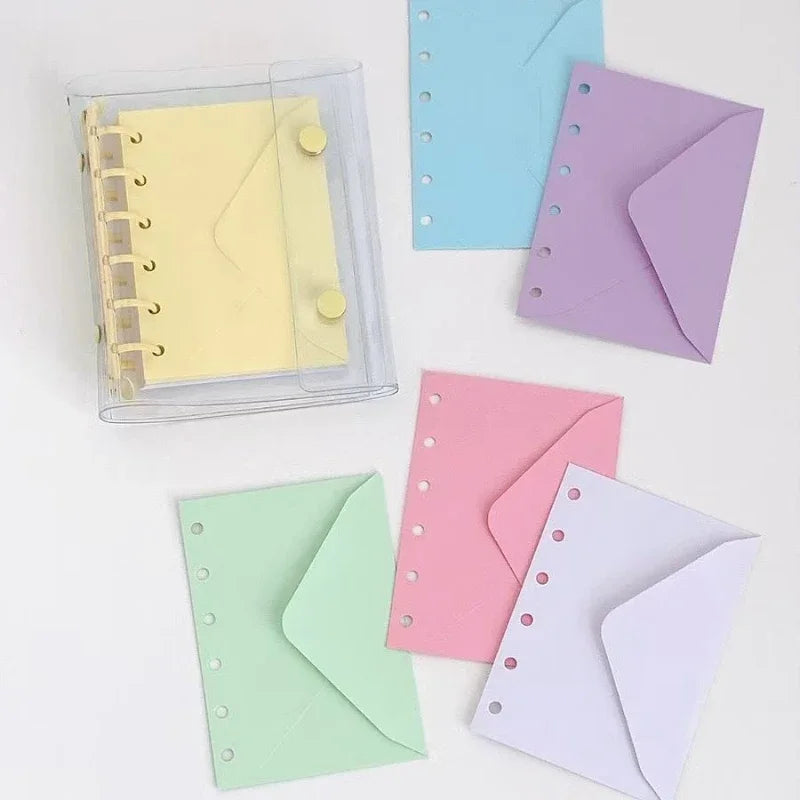 Bview Art A7 Binder Pocket Multipack 6-Pole Budget Envelope Wallet