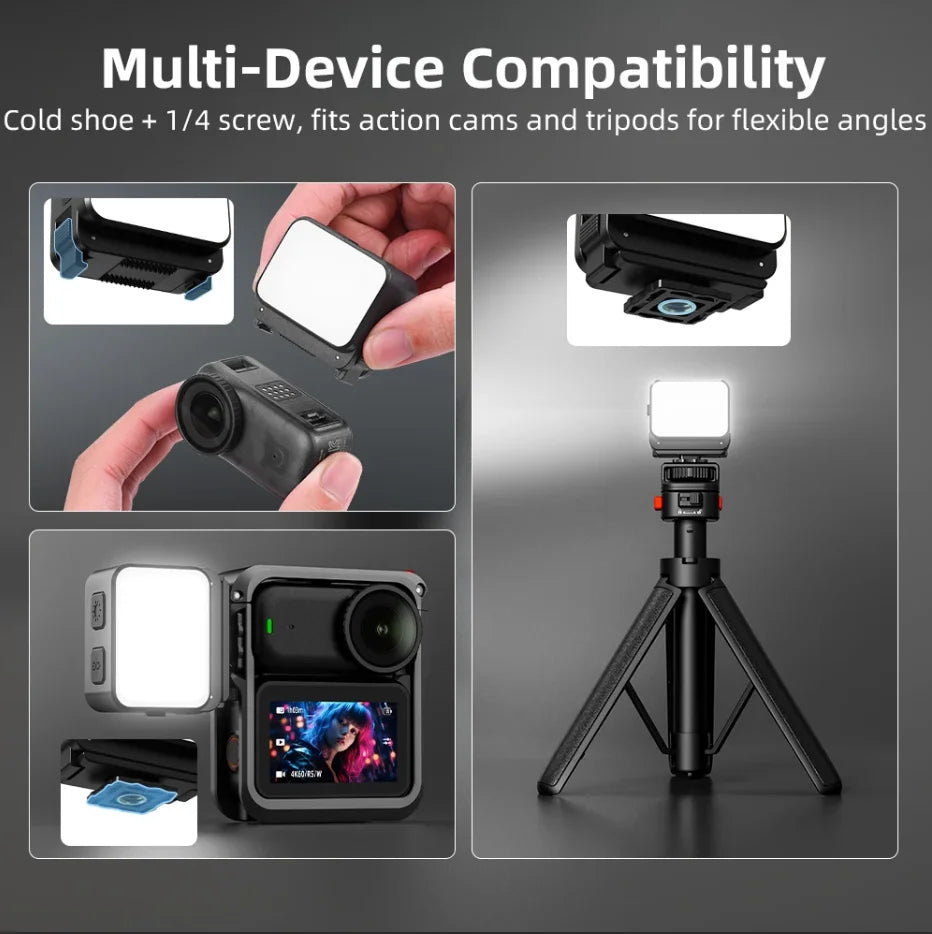 DJI Osmo Nano Aluminum Cage | Cold Shoe & Quick Release