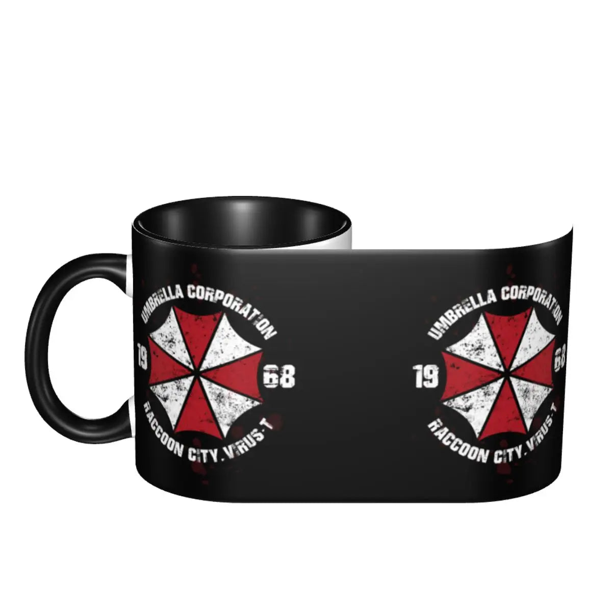 Umbrella Resident Evils 4 Game Coffee Mug DIY Custom Ceramic Mug Creative Present Peaceful Pleasures Health and Wellness