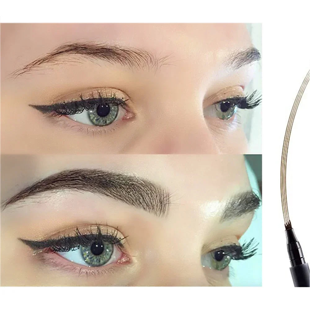 Waterproof Liquid Eyebrow Pencil | Long-Lasting 6 Shades