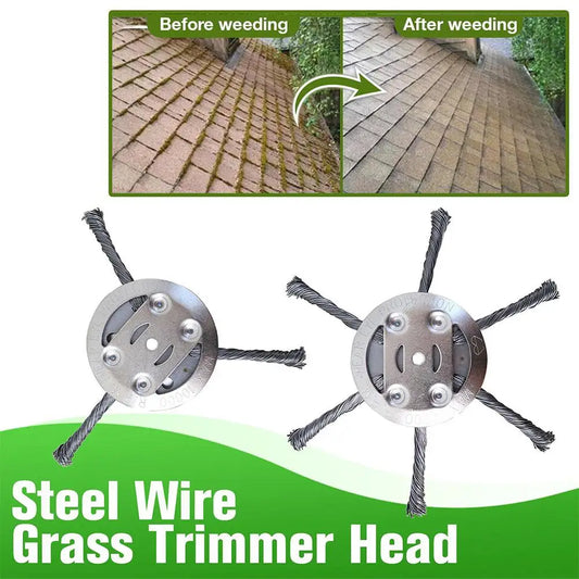 Universal Lawnmower Accessories Lithium Battery 3/6 Blade Grass Cutter Steel Wire Weed Head Disk for Garden Care Peaceful Pleasures Health and Wellness