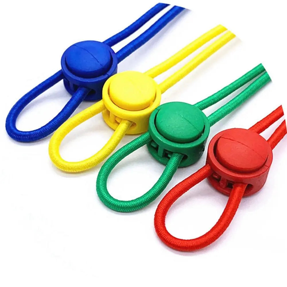 5mm Cord Lock Clips 2-Hole Toggle Stopper Buckle 10 Pack