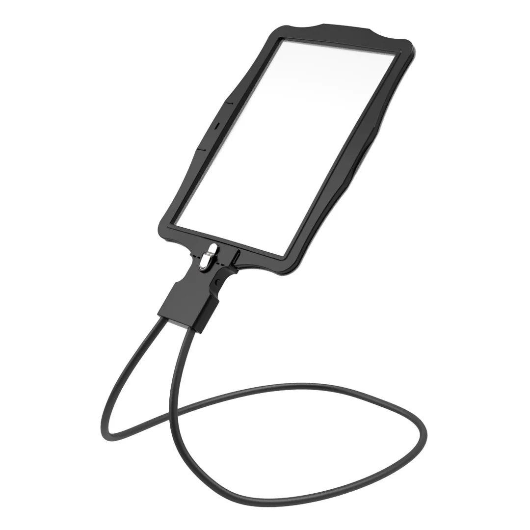 Hanging Neck Magnifying Glass Charging 50Led Horizontal and Vertical Switching Large Screen Reading Peaceful Pleasures Health and Wellness