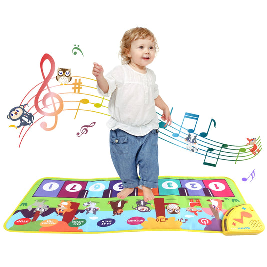 80 Kid Multifunctional Music Piano Mat Toddler Floor Baby Keyboard Peaceful Pleasures Health and Wellness