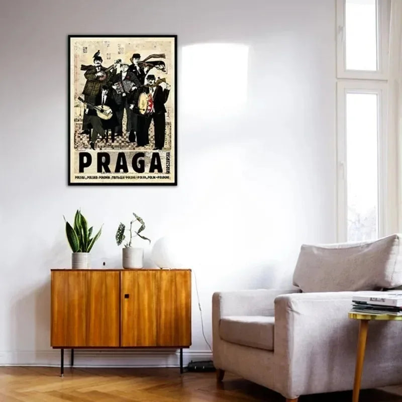 Canvas Painting Wall Prints Picture Abstract Poland River Lublin Wroclaw Moose City Countryside Landscape Art Posters Home Decor Peaceful Pleasures Health and Wellness