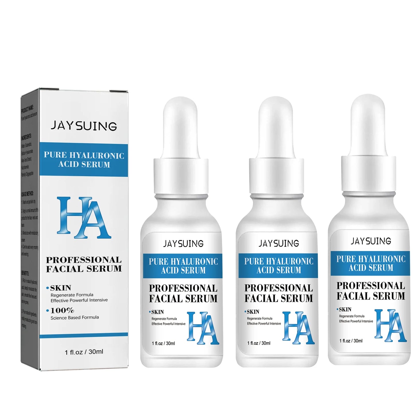 Hyaluronic Acid Face Serum – Hydrate, Plump & Smooth Skin