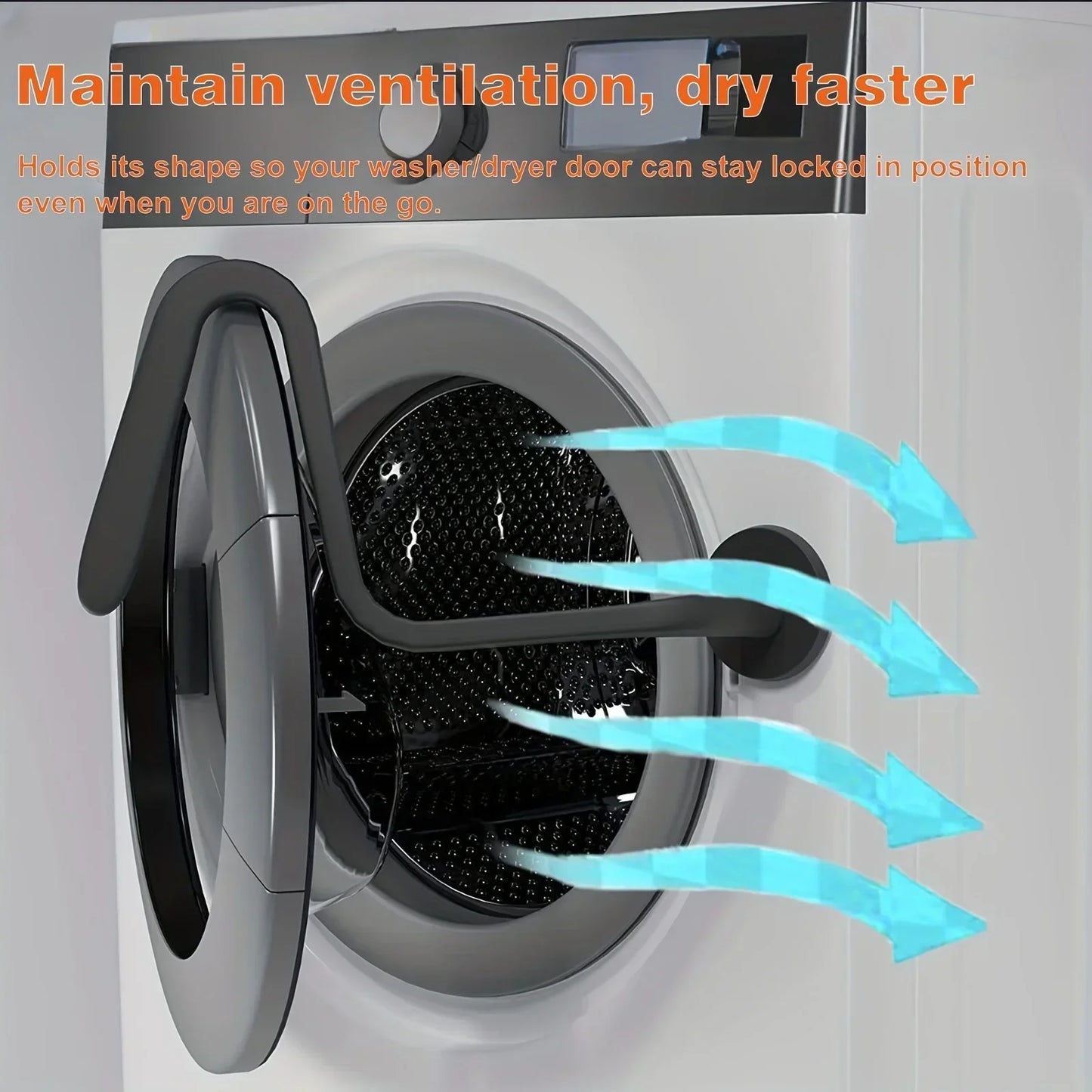 Magnetic Washing Machine Door Holder – Silicone Bracket