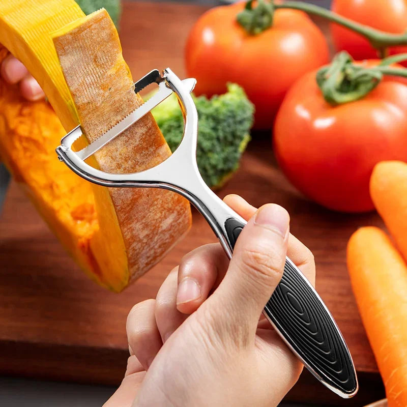 Stainless Steel Vegetable & Fruit Peeler Set – I & Y Shape