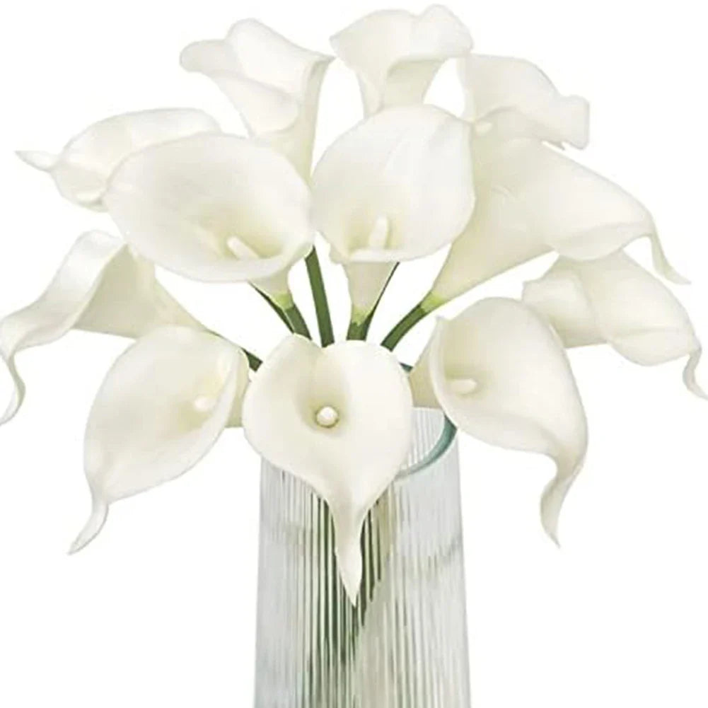 Calla Lily Artificial Bouquet – Wedding & Home Decor Flowers