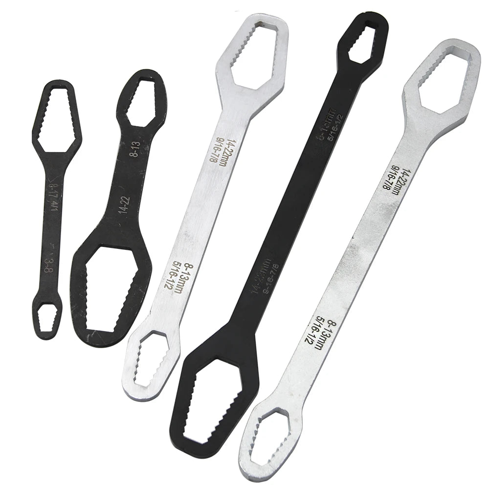 3-17mm multifunctional double end box wrench 8-22mm hexagonal solid wrench for tightening various diameter screws and nuts Peaceful Pleasures Health and Wellness