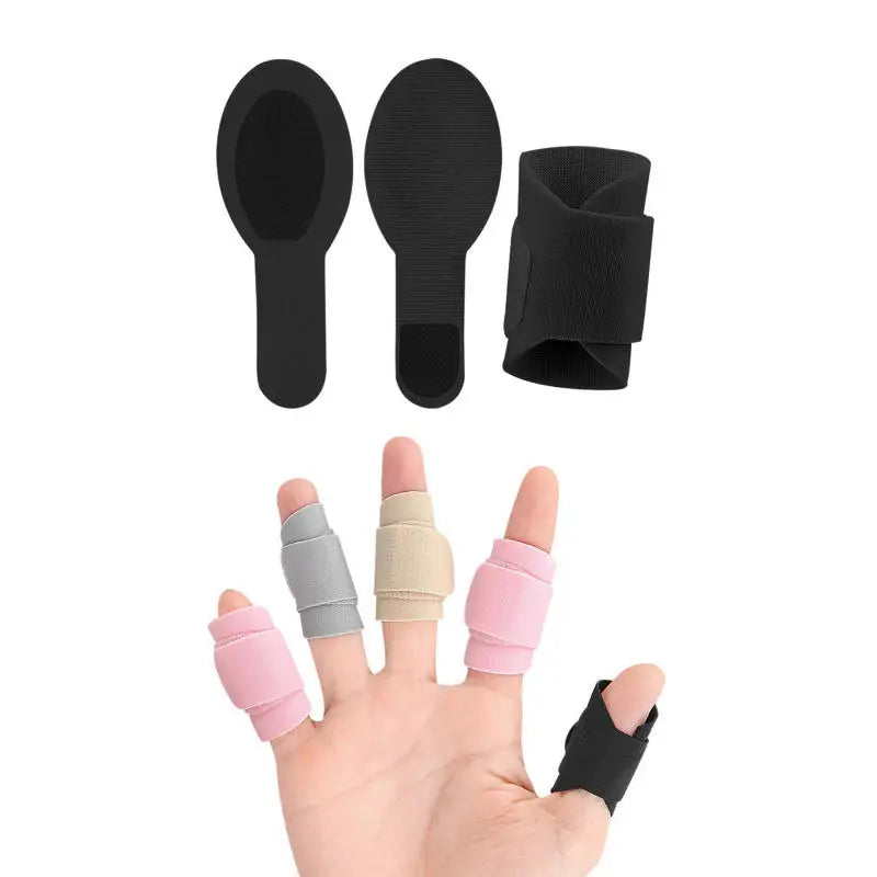 Finger Protection Straps Velcro Adjustment Convenient Finger Cover Finger Protection Strap Universal For Ten Fingers Reusable Peaceful Pleasures Health and Wellness