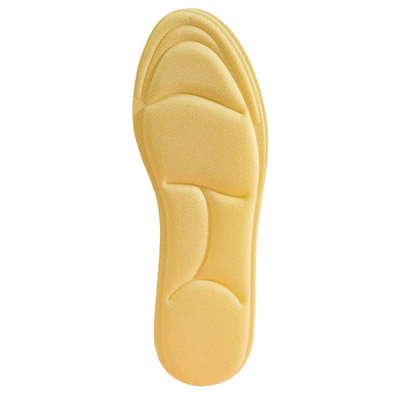 5D Soft-soled Comfortable Insoles for Women That Feel Like They Are Stepping on Feces Providing Fatigue and Pain Relief Peaceful Pleasures Health and Wellness yellow 43-44