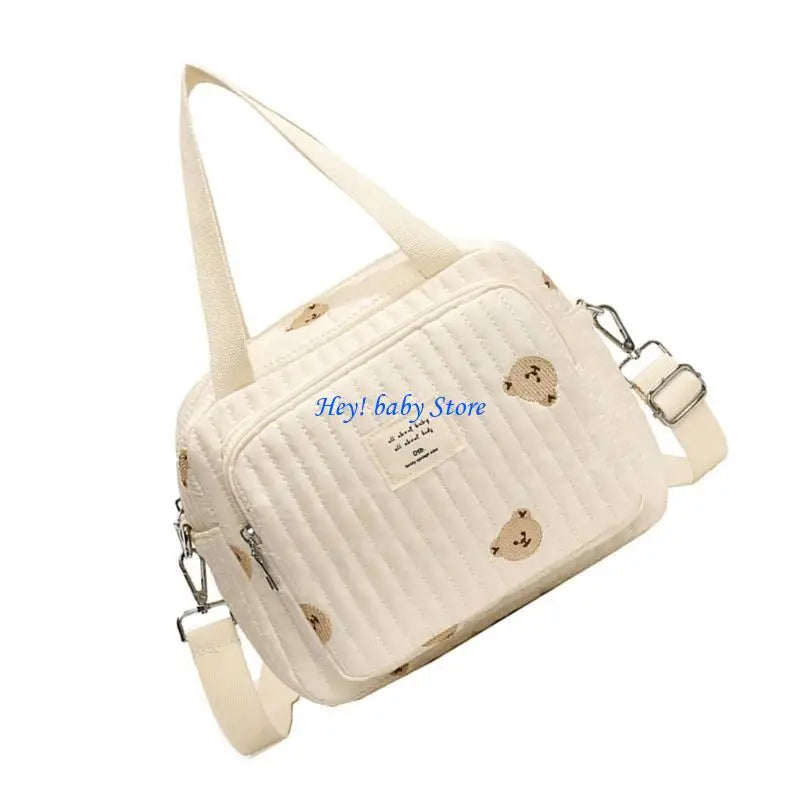 Embroidered Baby Diaper Bag | Nappy Organiser for Moms