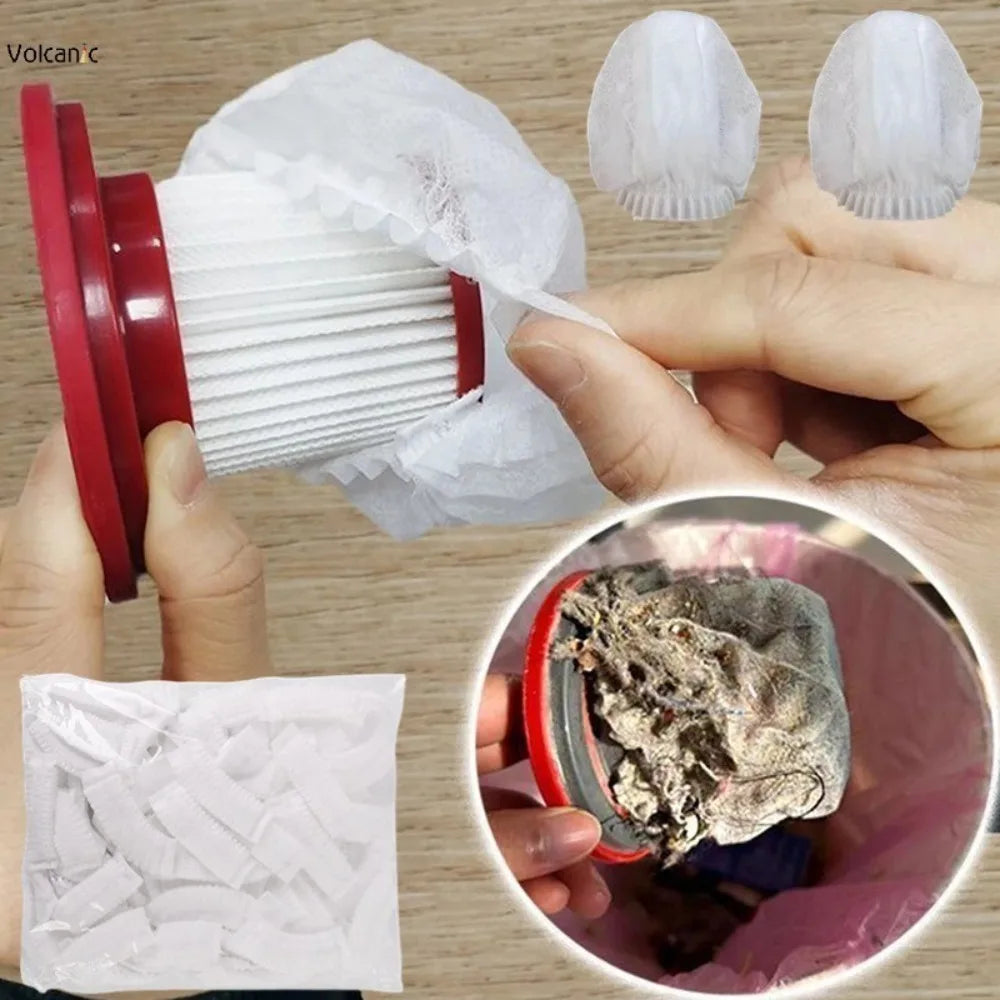 Disposable Vacuum Cleaner Filter Protective Cover Washable Nonwoven