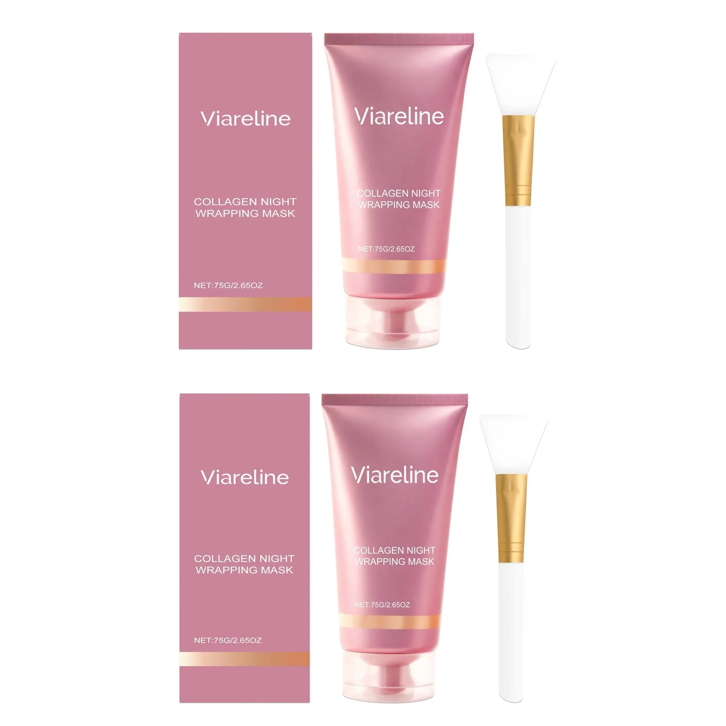 Viareline Collagen Night Peel Off Mask – Deep Hydrating 75g