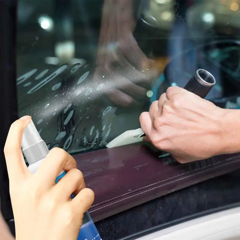 100ml Car Silicone Spray Lubricant Rubber Door Strip Softening Lubricant Vehicle Prevent Adhesion Lubricant Tools Silicone Spray Peaceful Pleasures Health and Wellness