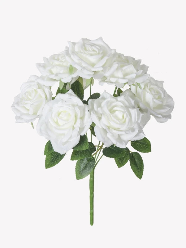 Silk Peony Artificial Flower Bouquet for Wedding & Home Decor