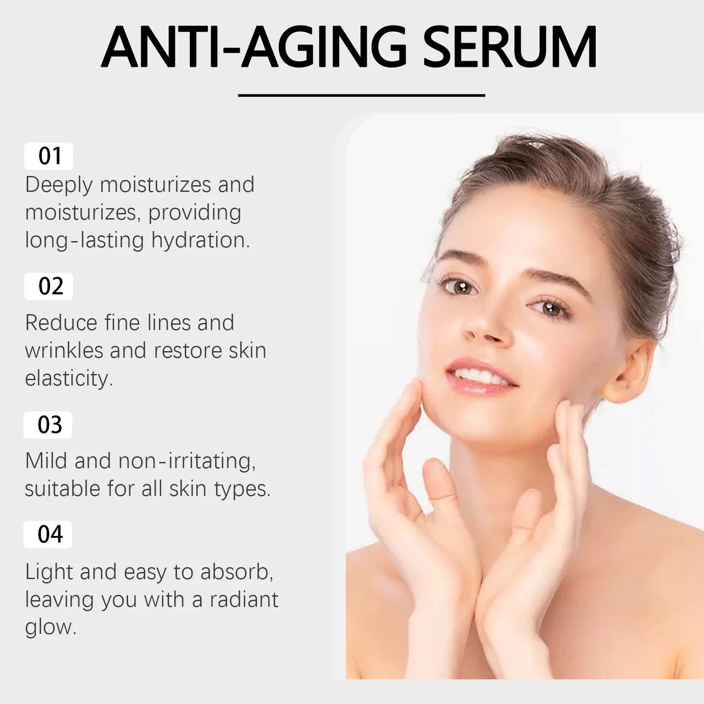 Firming Facial Serum Set with Microneedle Roller | Anti-Aging Peaceful Pleasures Health and Wellness