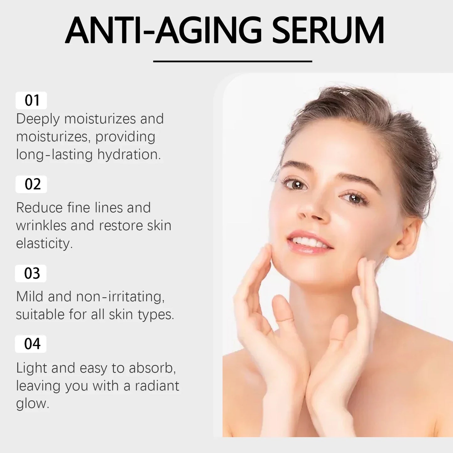 Hoygi Firming Serum & Microneedle Roller Set – Anti-Aging