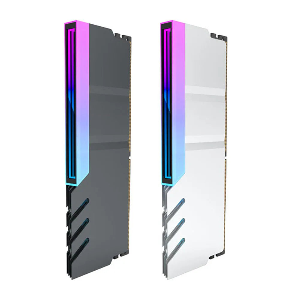 Memory Module Radiator DDR4 DDR5 Ram Cooler Radiator 5V 3PIN ARGB AURA Sync Aluminum Alloy Heat-resistance Computer Accessories Peaceful Pleasures Health and Wellness