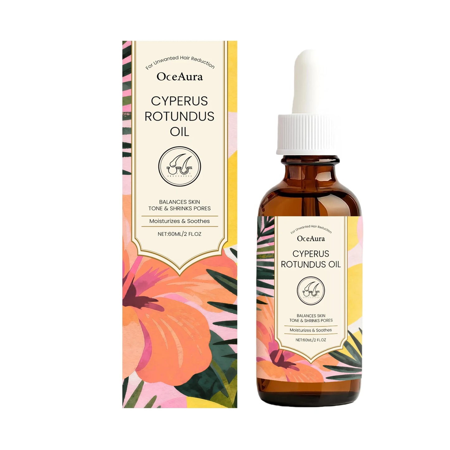 OceAura Post Hair Removal Dry Oil | Smooth Skin 60ml