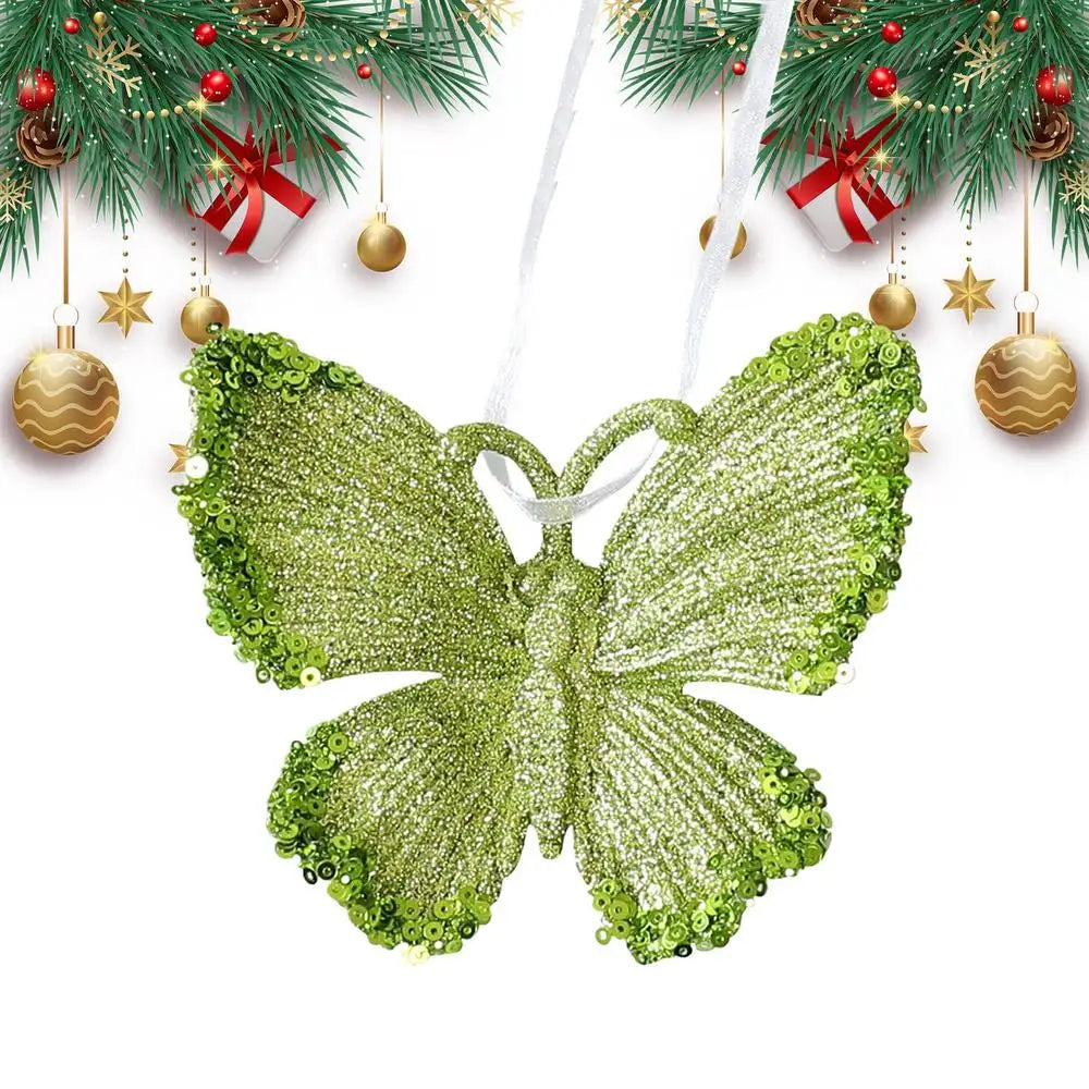 3D Snowflake Christmas Ornament | Glitter Festive Pendant Decor
