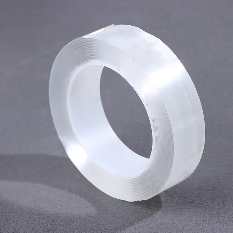Kitchen Bathroom Nano Tape Super Strong Double Sided Tape Extra Strong Adhesive Non-slip Tape Waterproof Transparent Tape Peaceful Pleasures Health and Wellness
