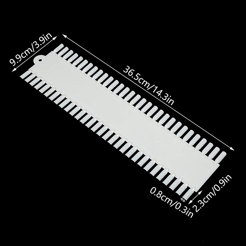 60Pcs/set False Nail Tips Nail Polish Palette Stand Show Tools Flat-Bottom Manicure Solid Plastics Nail Art Display Tools Peaceful Pleasures Health and Wellness