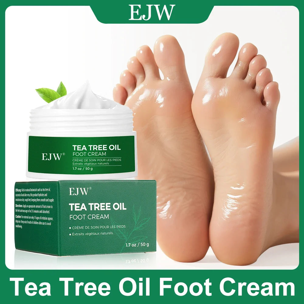 Tea Tree Oil Foot Cream – Dry Cracked Heels & Callus Balm